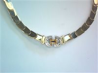 Collana Giorgio Visconti Donna in Oro Zaffiro 0.23 Ct ORO 750/°°° GB - ORO 750/°°° GB